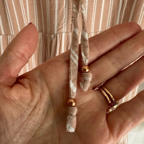 Gentle fawn fully lined Striped Long Sleeve Dress size small - Picture 3 of 7